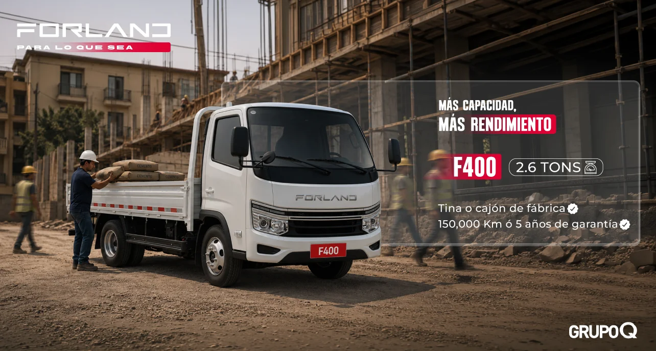 NUEVO Forland F400 TINA Nicaragua - Para lo que sea - Capacidad de carga 2.6 Ton - Tina incluida de fábrica - Garantía 5 años o 150000 km - Grupo Q