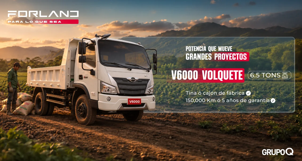 Forland V6000 VOLQUETE - 6 TON - FORLAND PARA LO QUE SEA - GRUPO Q