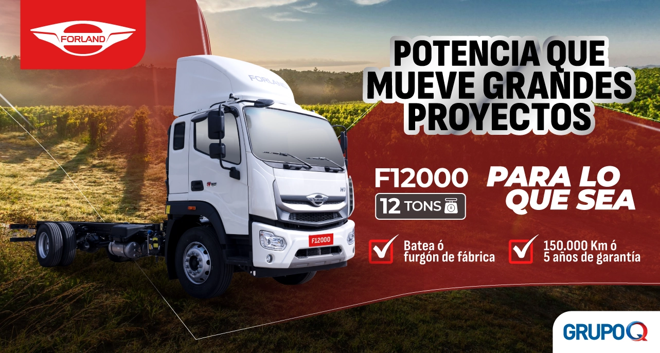 NUEVO Forland F12000 Nicaragua - Para lo que sea - Capacidad de carga 12 TON - Cummins - Garantía 5 años o 150000 km - Grupo Q