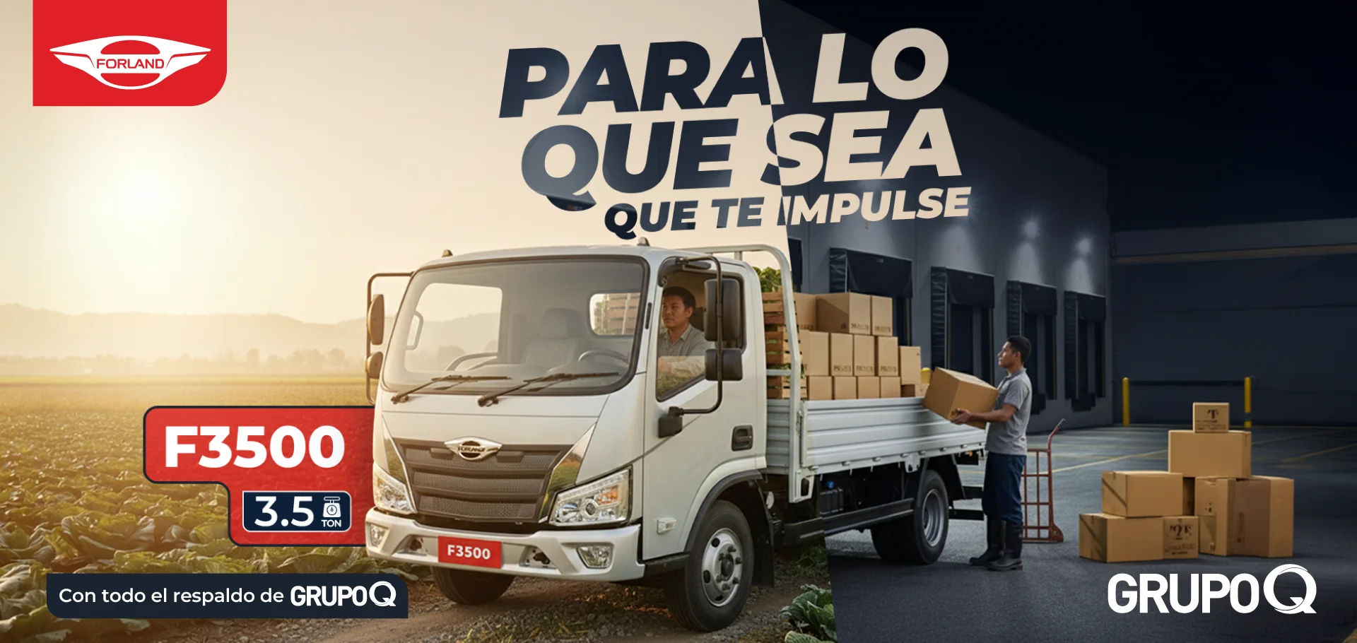 Forland Nicaragua | F3500 3.5TON | Con todo el respaldo de GRUPOQ