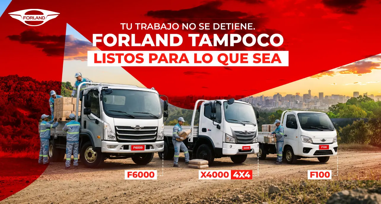 Forland Nicaragua | F3500 3.5TON | Con todo el respaldo de GRUPOQ